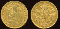 Brazil 6400 Reis (Pe&ccedil;a) 1798 R Rio Maria I. 1786-1805 AU 2,309.41 US$  +  115.47 US$ shipping