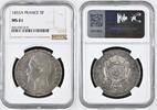 FRANCE 5 Francs 1855 A Napoléon III. 1852-1870 Paris mint NGC MS 61