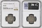 MEXICO 2 Reales 1745 MO M Philip V., 1700-1746 NGC AU 50 808.29 US$  +  115.47 US$ shipping