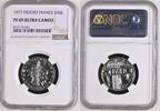 FRANCE 10 Francs Top Population! With COA only 296 minted -