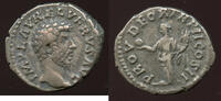 Roman Imperial Denarius, Rome mint Lucius Verus. (161-169) PROV DEOR TR P COS II -