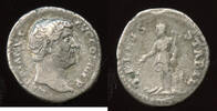 Roman Imperial Denarius, Rome mint Hadrian (AD 117-138) Rx: TELLVS STABIL -
