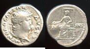 Roman Imperial Denarius, Rome mint Nero (54-68) Rx: SA-LVS -