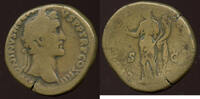 Roman Imperial Sestertius, Rome mint Antoninus Pius (138-161) Rx: LIBERALITAS AVG V -