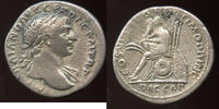 Roman Imperial Denarius, Rome mint Trajan (98-117) "Dacia Capta" -