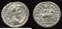 Roman Imperial Denarius, Laodicea mint Septimius Severus (193-211) Rx: PROFECTIO AVG -
