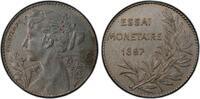 France Essai monétaire 1897 III. Republic (1871-1940) - Essai PCGS SP62 1,047.85 US$  +  29.11 US$ shipping