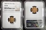 ITALIE 5 LIRE 1863 T BN VITTORIO EMANUELE II 1861-1878 - TURIN - NGC AU ... 638.06 US$  +  34.80 US$ shipping