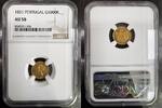 PORTUGAL 1000 REIS 1851 MARIA II 1834-1853 - NGC AU 58 NGC AU 58 522.05 US$464.04 US$  +  23.20 US$ shipping