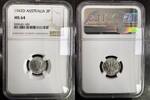 AUSTRALIE 3 PENCE 1942 D DENVER GEORGE VI 1936-1952 - NGC MS 64 NGC MS 64 464.03 US$  +  23.20 US$ shipping