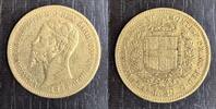 ITALIE 20 LIRE 1858 B TURIN VITTORIO EMANUELE II 1861-1878 - KM 126.2  1,276.11 US$  +  34.80 US$ shipping