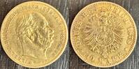 ALLEMAGNE - PRUSSE 10 MARK 1878 A BERLIN GUILLAUME I 1861-1888  696.05 US$  +  34.80 US$ shipping