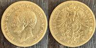 ALLEMAGNE - SAXE 10 MARK 1873 E DRESDE JOHANN 1854-1873  812.06 US$  +  34.80 US$ shipping