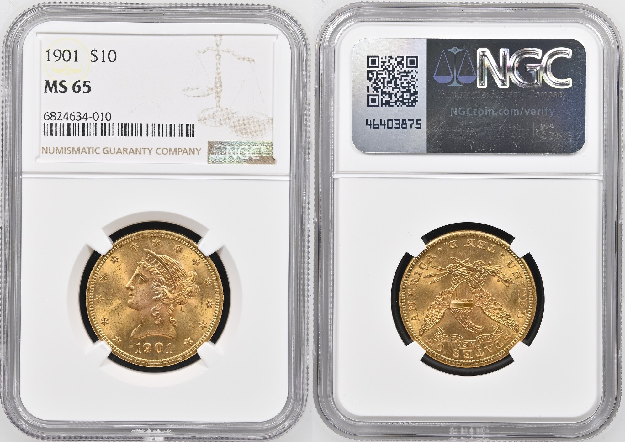 ★★★★やっちゃん★★★★1920年スウェーデン5クローナ金貨★MS65 Goldmünzen 1901 Liberty Head $10 NGC MS65 | MA-Shops