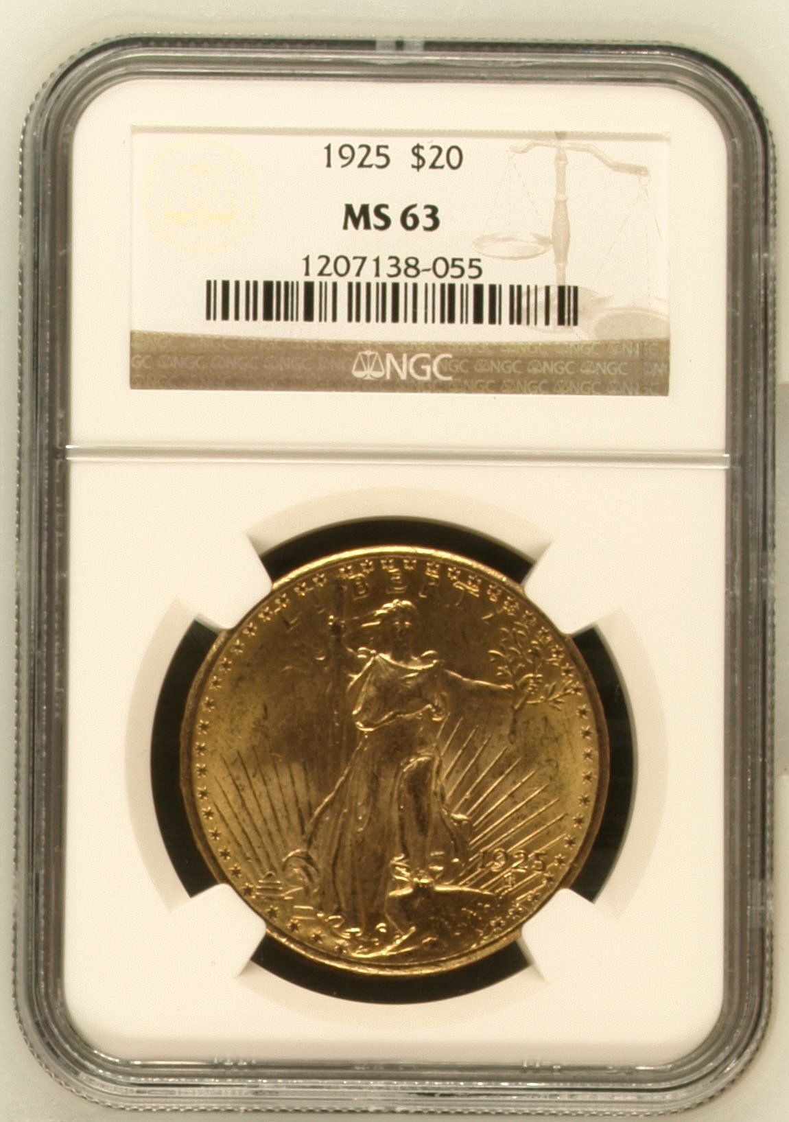 Goldmünzen $20 St Gaudens 1925 St. Gaudens $20 NGC MS63 | MA-Shops