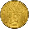 US $20 Secure 1884-CC Liberty Head $20 PCGS MS60