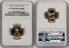 USA Certified Gold Eagles Proof Gold Eagle 1/4 oz Non Designation CACG 2002-W Certified Gold American Eagles NGC MS70