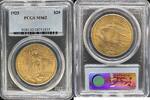 US $20 St Gaudens 1925 St. Gaudens $20 PCGS MS62