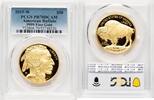World Coins and Other 2019-W Proof Gold Buffalo 1 oz Blue Gradient -