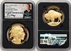 World Coins and Other 2021-W Proof Gold Buffalo 1 oz AR Ed Moy Mint Director's Series Blk Core -