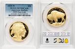 World Coins and Other 2018-W Proof Gold Buffalo 1 oz Blue Gradient -