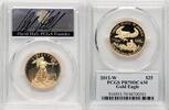 World Coins and Other 2012-W Proof Gold Eagle 1/2 oz David Hall -