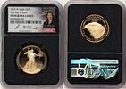 World Coins and Other 2023-W Proof Gold Eagle 1/2 oz FDI Anna Cabral Prestige Treasurer Series Blk Core -