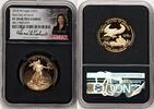 World Coins and Other 2018-W Proof Gold Eagle 1/2 oz FDI Anna Cabral Prestige Treasurer Series Blk Core -