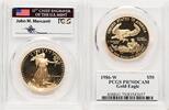 World Coins and Other 1986-W Proof Gold Eagle 1 oz John Mercanti -