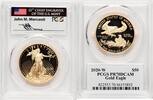 World Coins and Other 2020-W Proof Gold Eagle 1 oz John Mercanti -