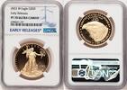 World Coins and Other 2023-W Proof Gold Eagle 1 oz ER Blue -