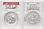 World Coins and Other 2024-(P) Silver 230th Anniversary Flowing Hair Medal AR John Dannreuther -