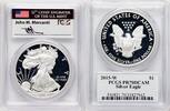 World Coins and Other 2015-W Proof Silver Eagle 1 oz John Mercanti -