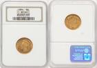 US $3 1854 Three Dollar NGC XF45