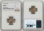 US 10C 1930 Mercury Dime NGC MS67