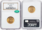 US $5 Liberty CAC 1908 Liberty Head $5 NGC MS64