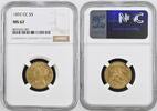 Goldmünzen $5 Liberty  CAC 1892-CC Liberty Head $5 NGC MS62