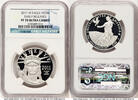Bullion Münzen Proof Platinum Eagle 1 oz ER Blue 2011-W Platinum Eagles NGC MS70