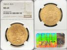 Goldmünzen $20 Liberty 1865-S Liberty Head $20 NGC MS64