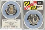1/4 Dollars Silver Statehood Quarters Maryland Washington 50 States Quarters -