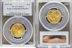USA Certified Gold Eagles G$10 Eagle Unfinished PR Dies Certified Gold American Eagles -