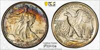 1/2 Dollars 50C Secure Plus 1945-D Walking Liberty Half Dollar PCGS MS67