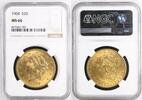 Goldmünzen $20 Liberty 1904 Liberty Head $20 NGC MS66