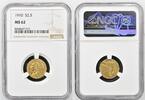 Goldmünzen $2 1/2 1910 Indian $2.5 NGC MS62