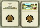 Goldmünzen $2 1/2 Brown Label 1915 Indian $2.5 NGC MS62