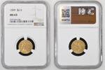 Goldmünzen $2 1/2 1909 Indian $2.5 NGC MS63