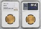 Goldm&uuml;nzen $10 1901 Liberty Head $10 NGC MS65 3,380.00 US$  +  30.00 US$ shipping