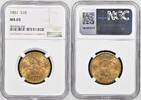 Goldm&uuml;nzen $10 1901 Liberty Head $10 NGC MS65 3,380.00 US$  +  30.00 US$ shipping
