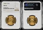 Goldm&uuml;nzen $10 1906-D Liberty Head $10 NGC MS66 17,465.00 US$  +  30.00 US$ shipping