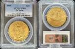 Goldmünzen $20 St Gaudens 1908 NM St. Gaudens $20 PCGS MS64